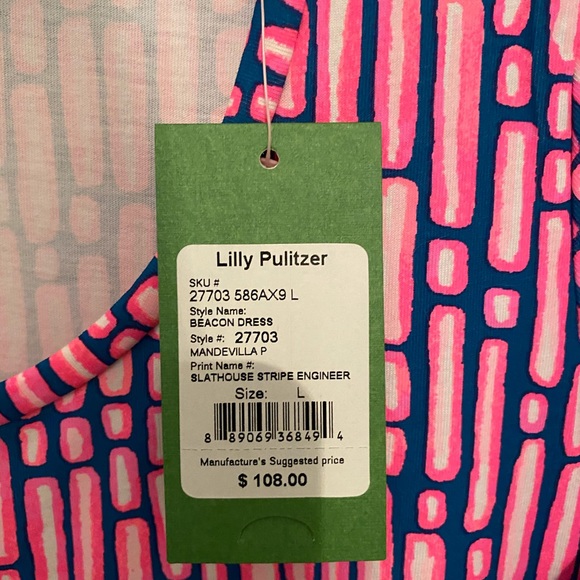 NWT LILLY PULITZER Beacon Dress - Picture 5 of 5